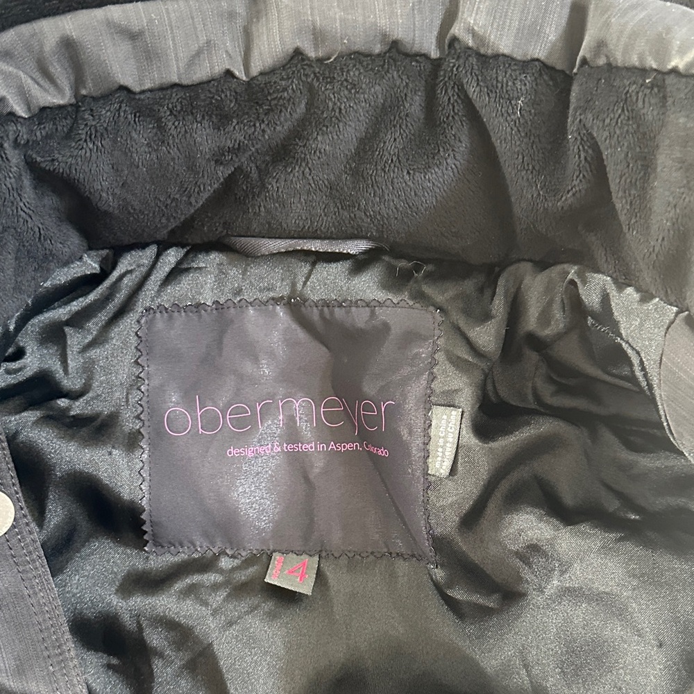 Obermeyer Black Quilted Jacket - image 2